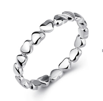Sterling Silver Heart Ring