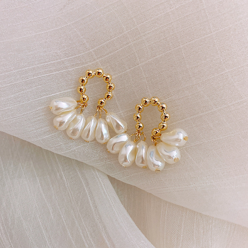Baroque Pearl Drop Earrings