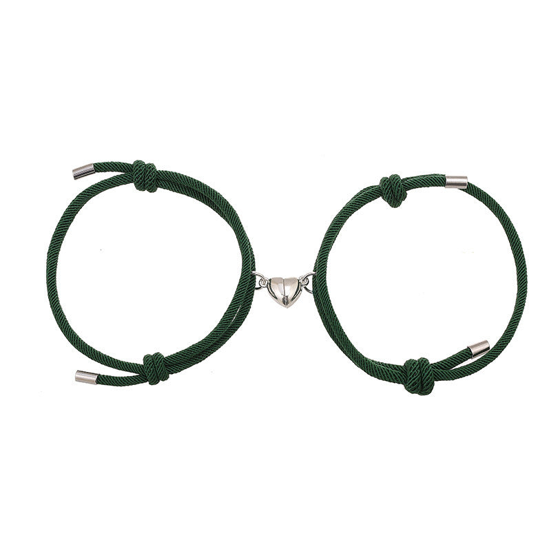 Minimalist Magnetic Love Bracelet Set