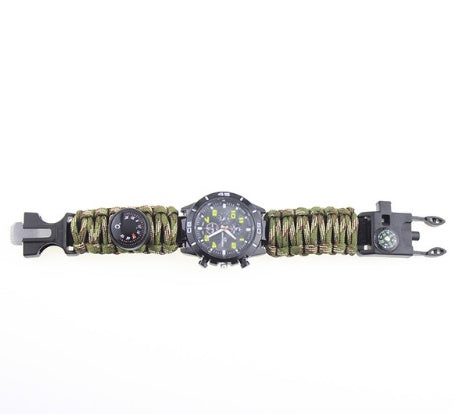 6-in-1 Tactical Outdoor Survival Paracord Bracelet