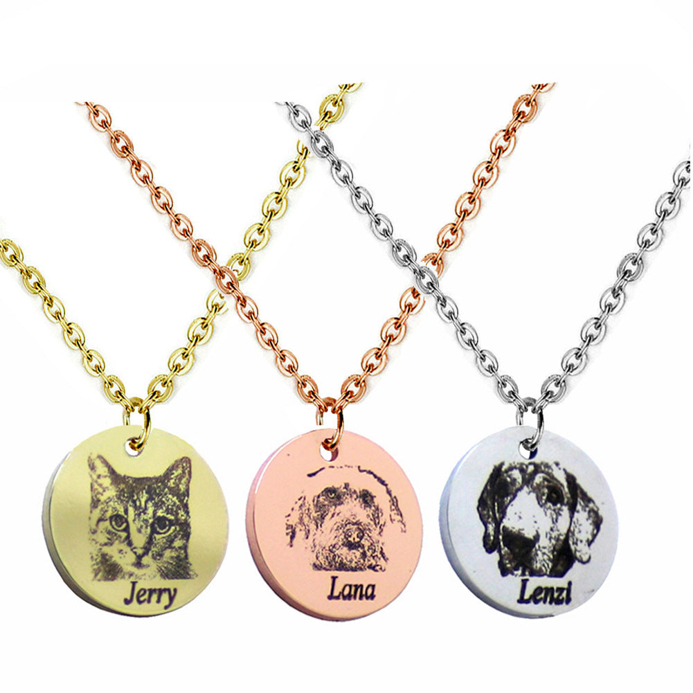 Personalized Pet Photo Necklace
