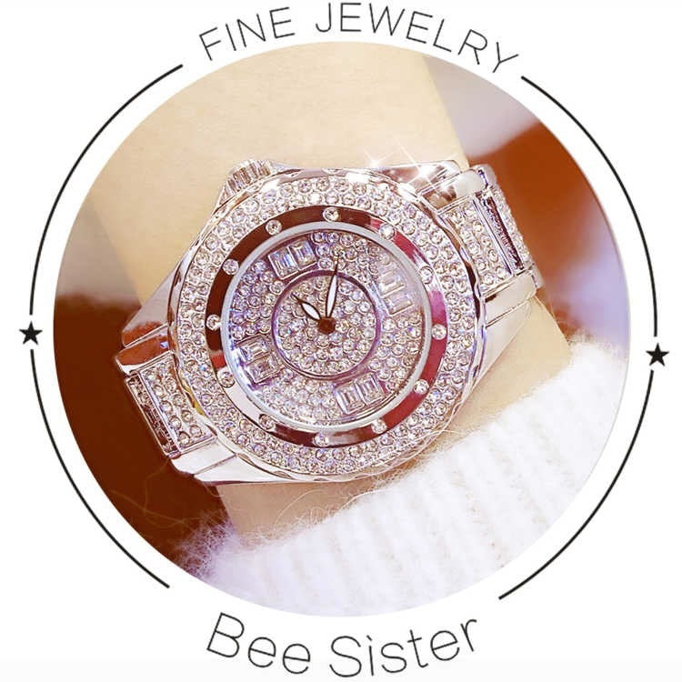 Dazzling Diamond & Crystal Accent Women's Watch