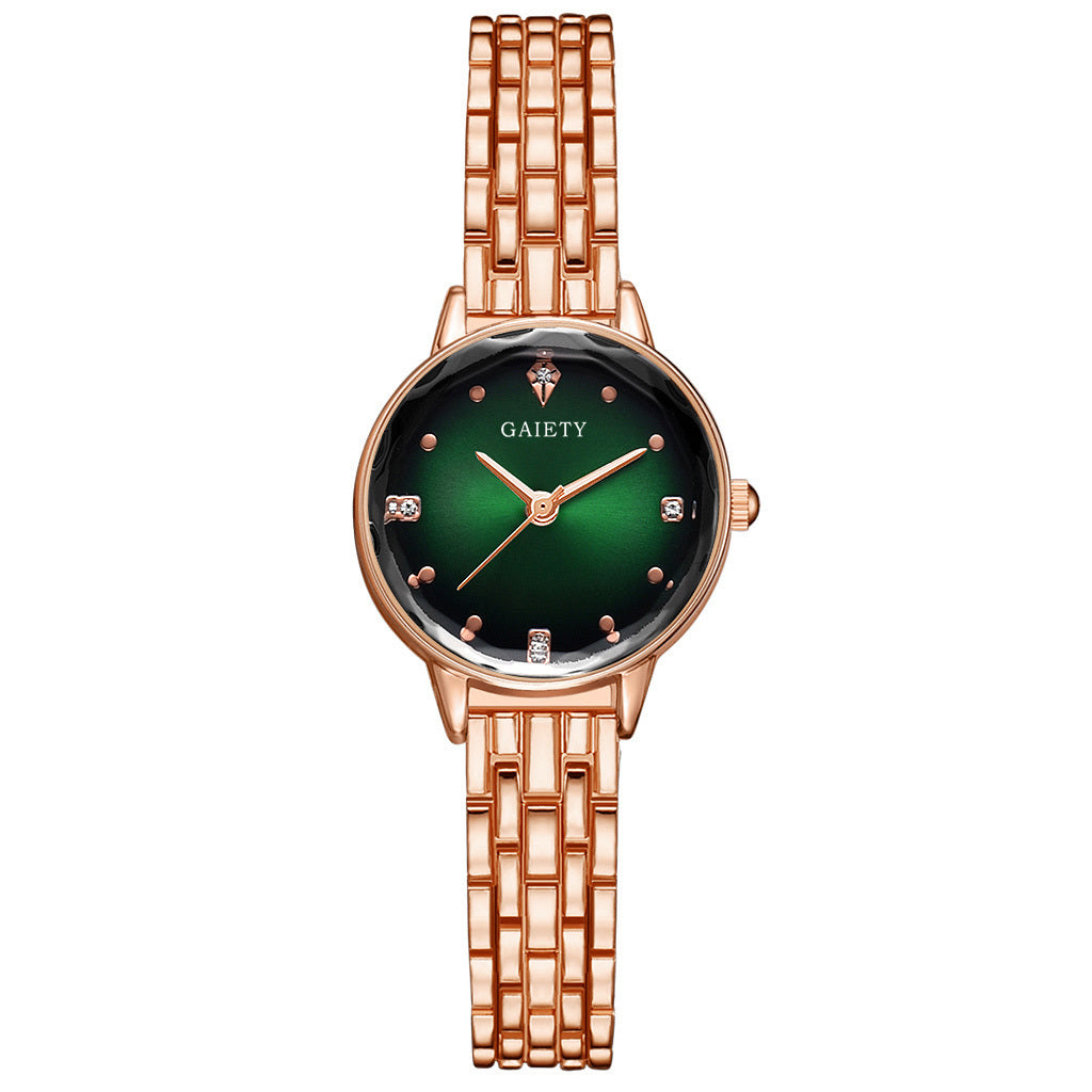 Women's Sleek Alloy Quartz Watch