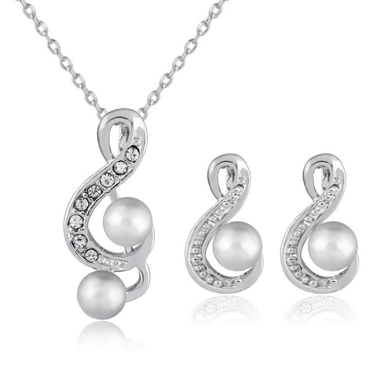 Elegant Pearl Duo Set