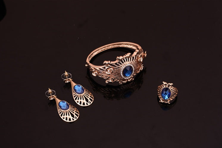 18k Gold Plated Luxurious Jewelry Set
