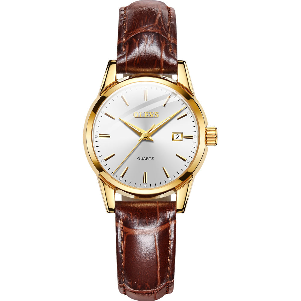 Women's Classic Leather Quartz Watch