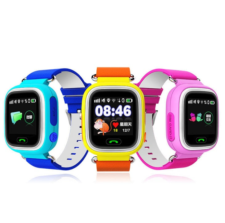 Advanced Q90 GPS Kids' Smartwatch with Real-Time Tracking