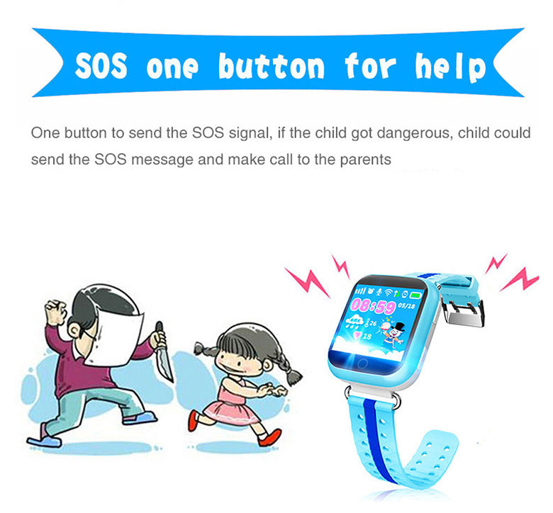 Hold Mi GPS Smart Watch Q750 Q100: Kid's Safety and Learning Device