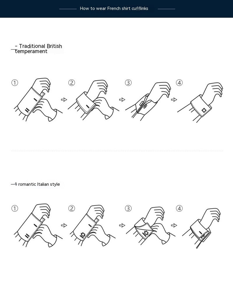Mechanical Movement Copper Cufflinks