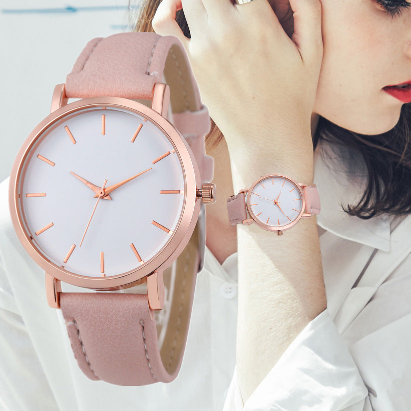 Classic Round Dial Quartz Watch
