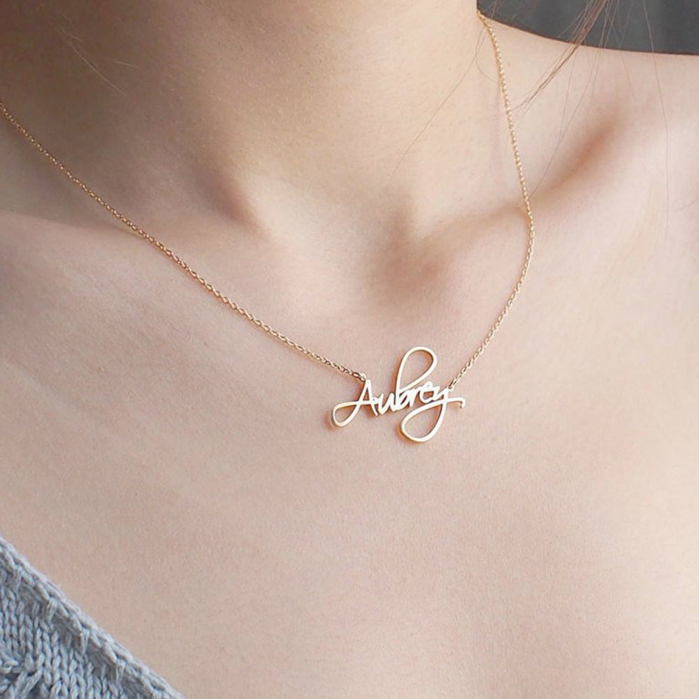 Personalized Custom Name Necklace