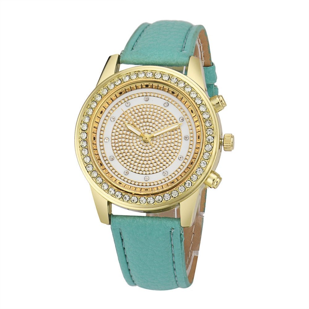 Women's Crystal Geneva Bracelet Wristwatch