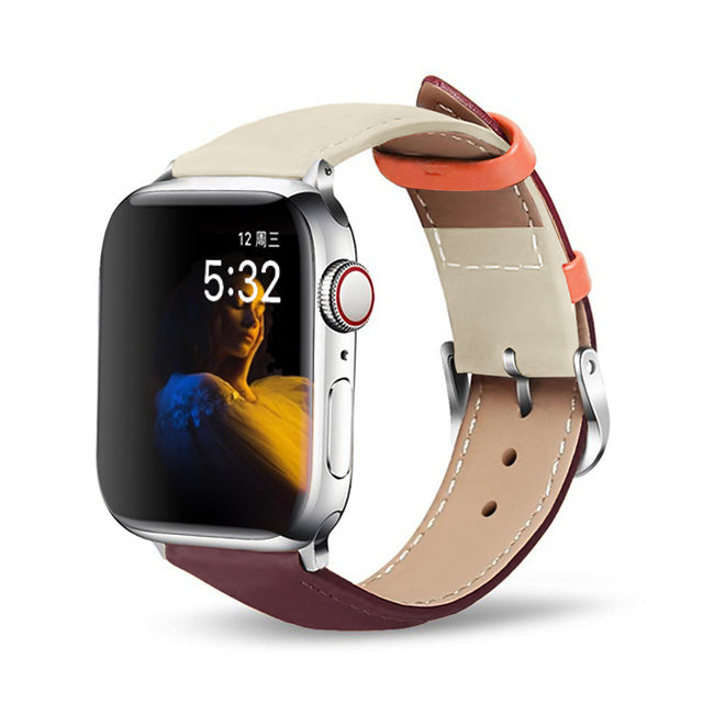 Premium Genuine Leather Apple Watch Strap