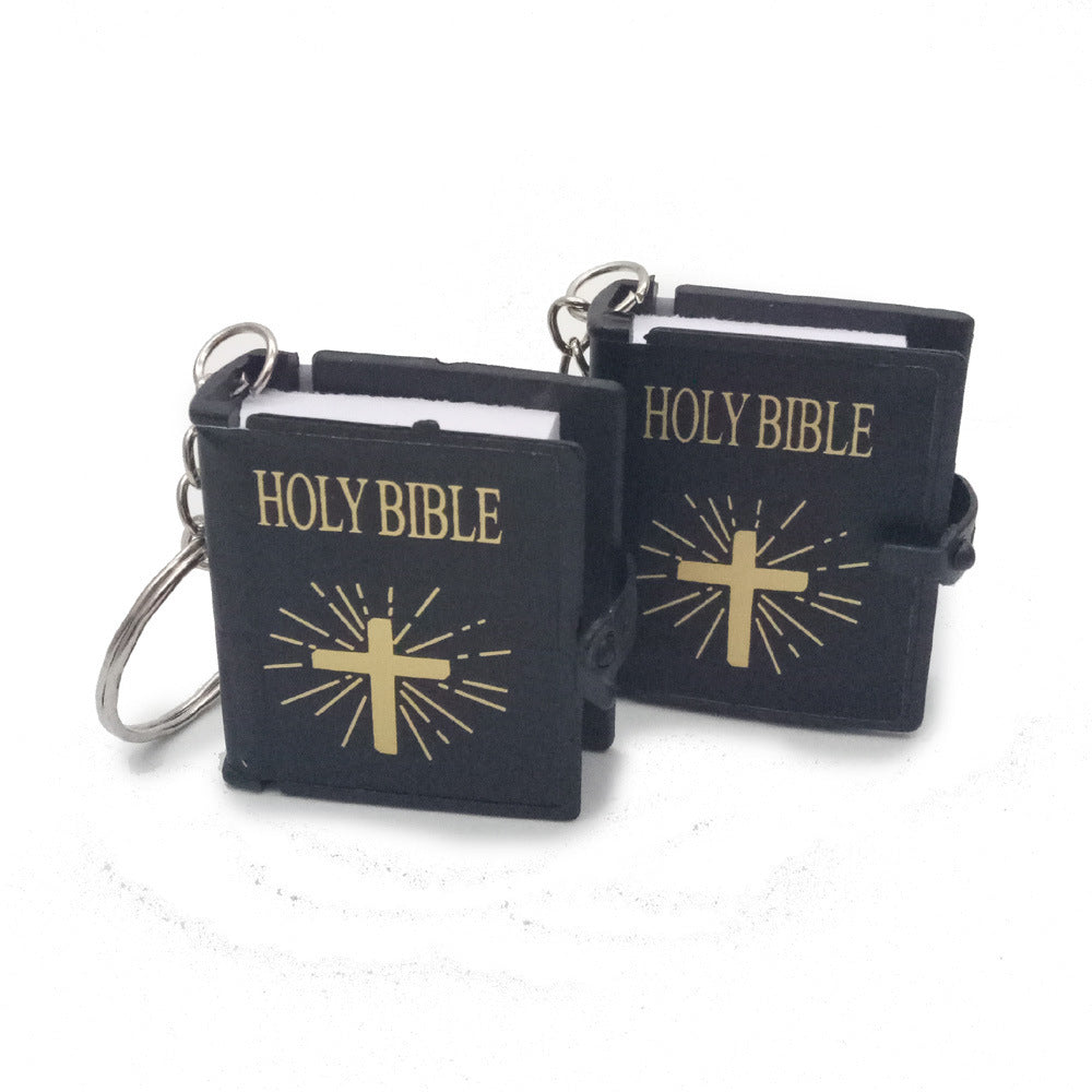 Mini English Holy Bible Keychain - 170 Miniature pages