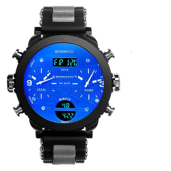 Boamigo™ Men's LED Digital Quartz Military Sports Watch