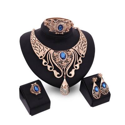 18k Gold Plated Luxurious Jewelry Set