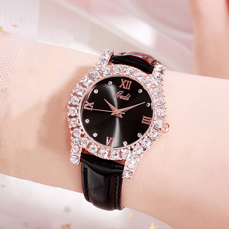 Sophisticated Diamond Casual Watch for Ladies