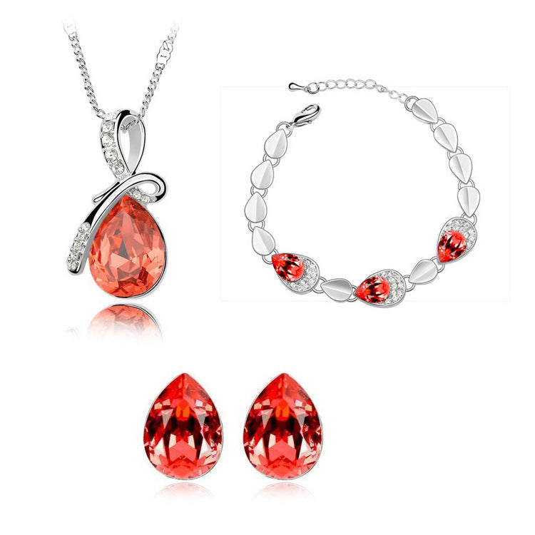 Creative Floral Jewelry Set