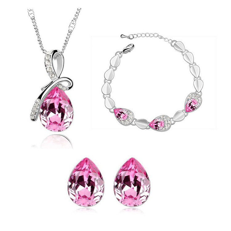 Creative Floral Jewelry Set