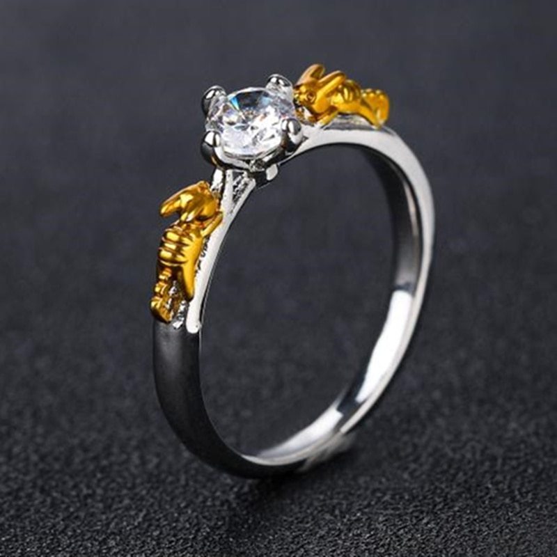 Crown Crystal Cosplay Ring