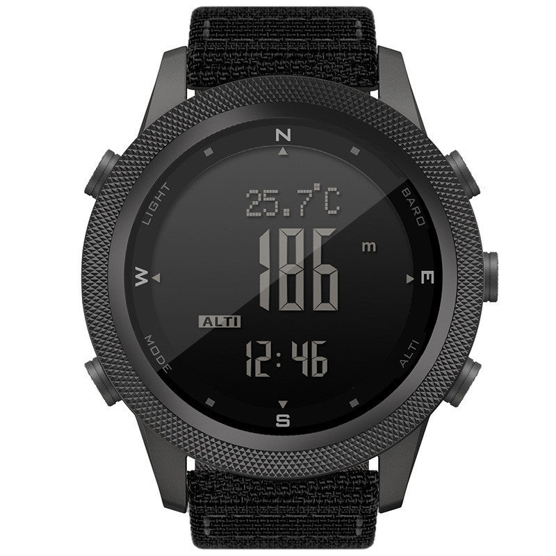 Digital Sports Watch: Waterproof, Altimeter, Barometer & Compass