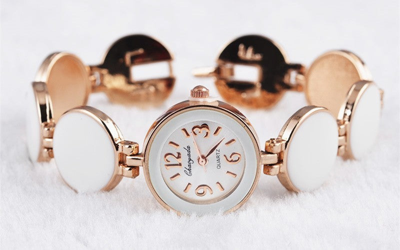 Nobler Wafer Design Quartz Bracelet Watch