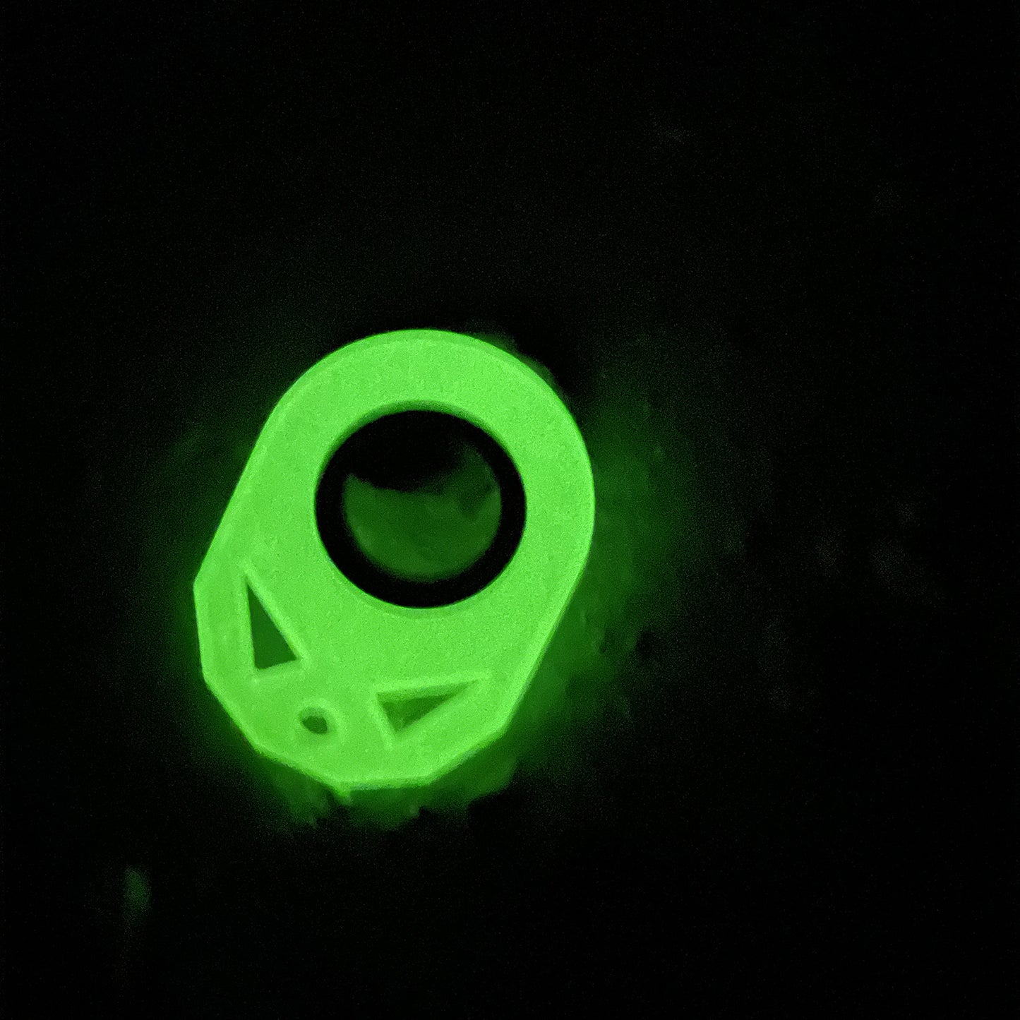 Creative Fidget Spinner Keychain with Luminous Option