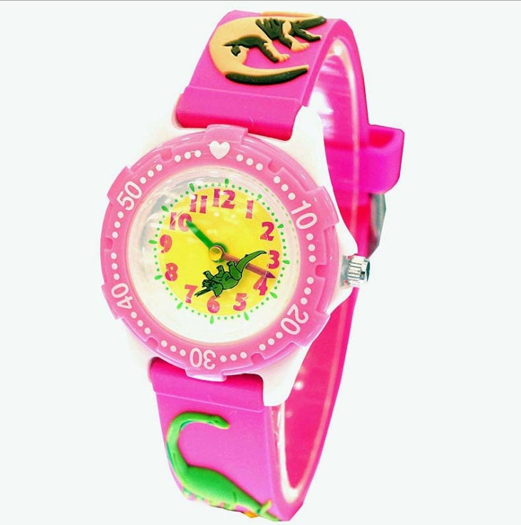 Creative Real Dinosaur Cartoon Children's Watch