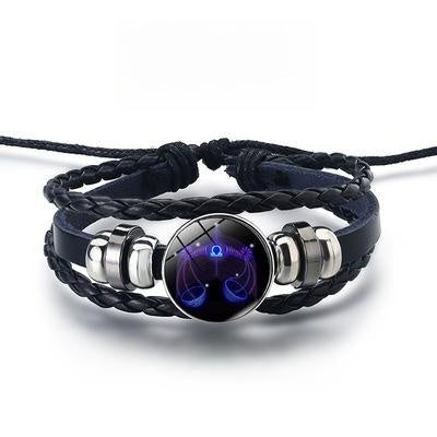 Zodiac Luminous Starry Sky Bracelet