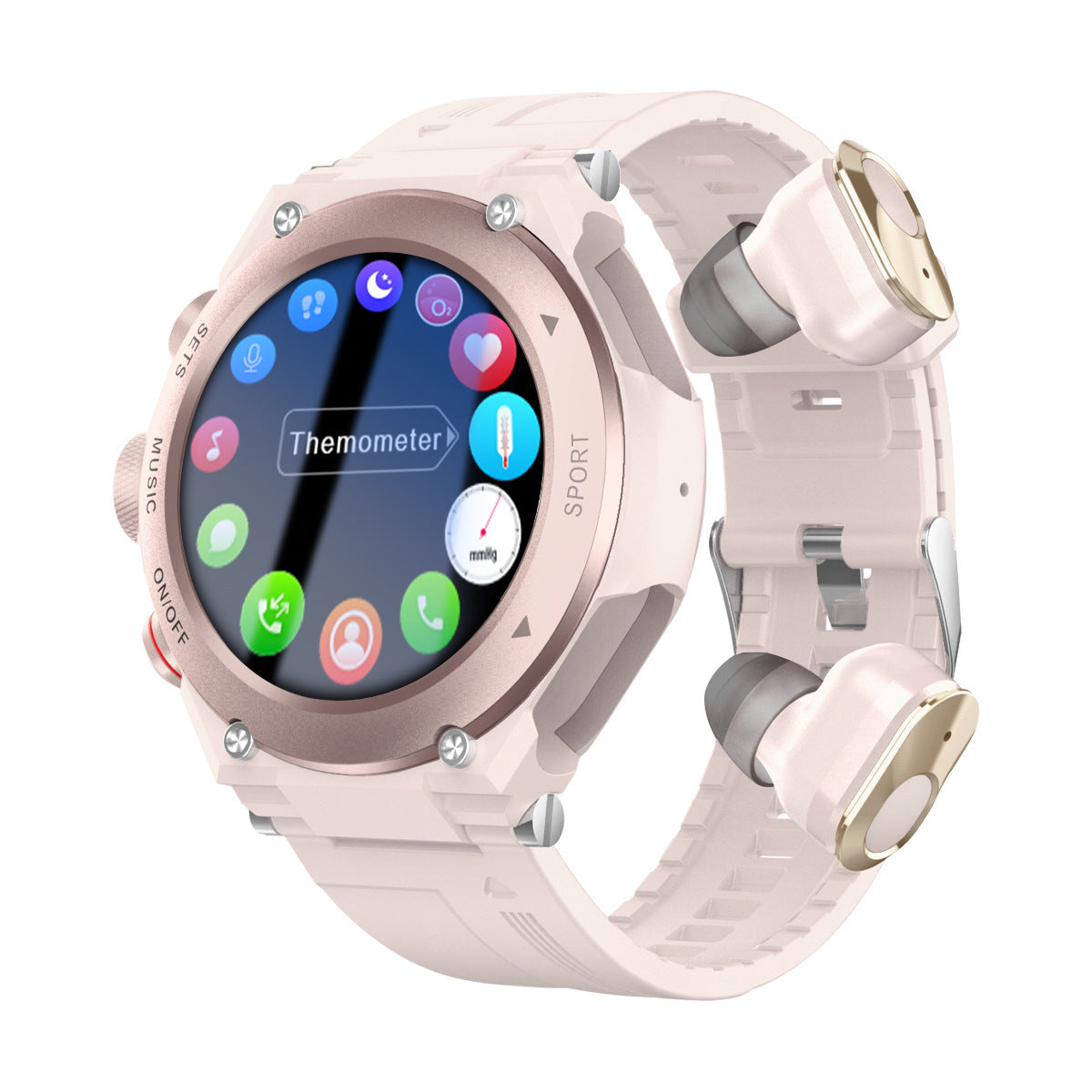 Smart Watch with Bluetooth Call & Comprehensive Health Features
