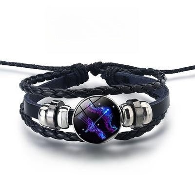Zodiac Luminous Starry Sky Bracelet