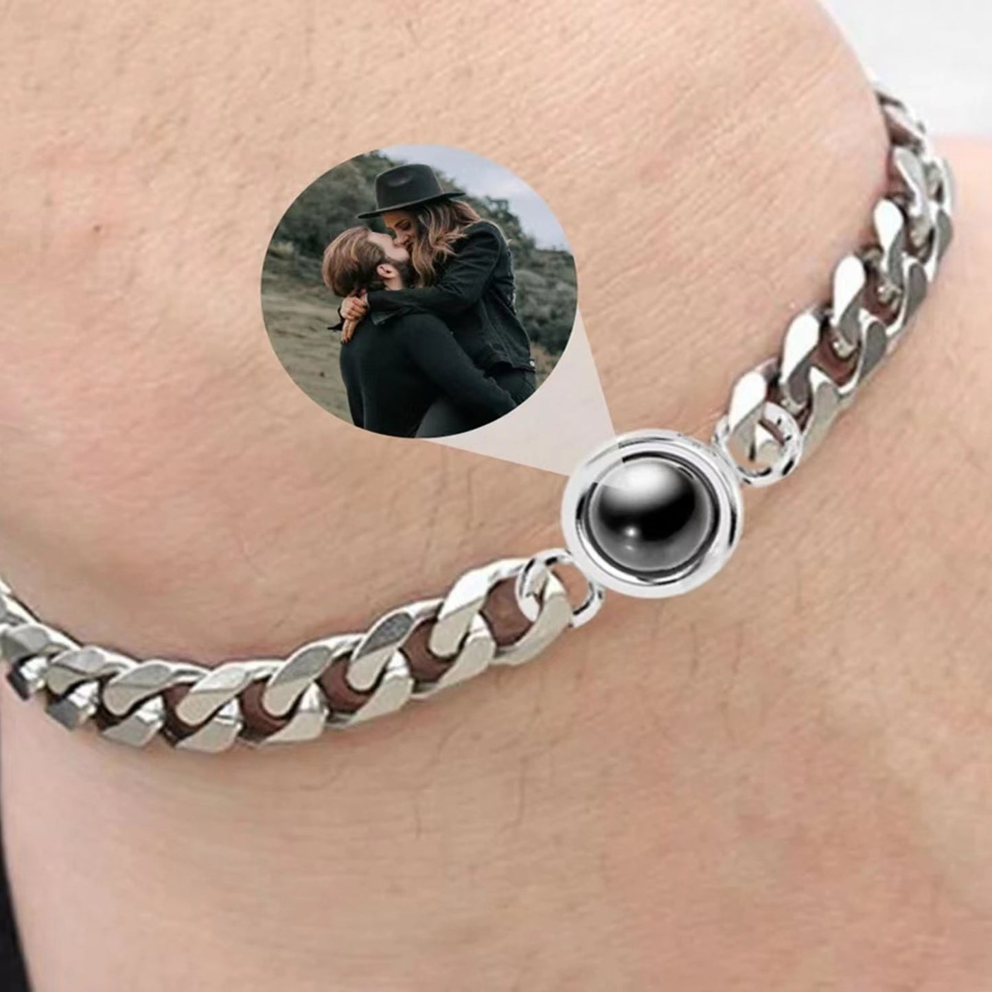 Custom Photo Projection Bracelet