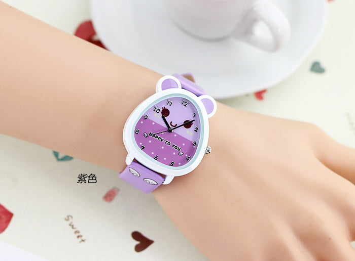Playful Kids' Sports Watch with Cartoon Design