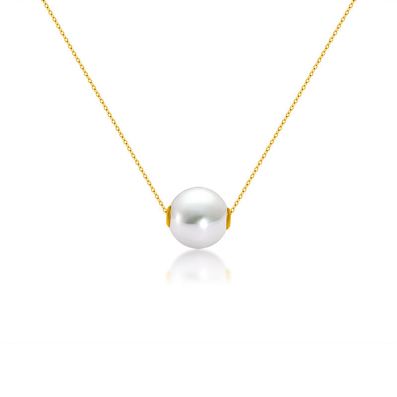 Elegant Pearl Clavicle Necklace
