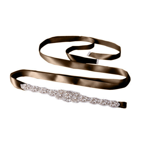 Sparkling Rhinestone Bridal Wedding Belt