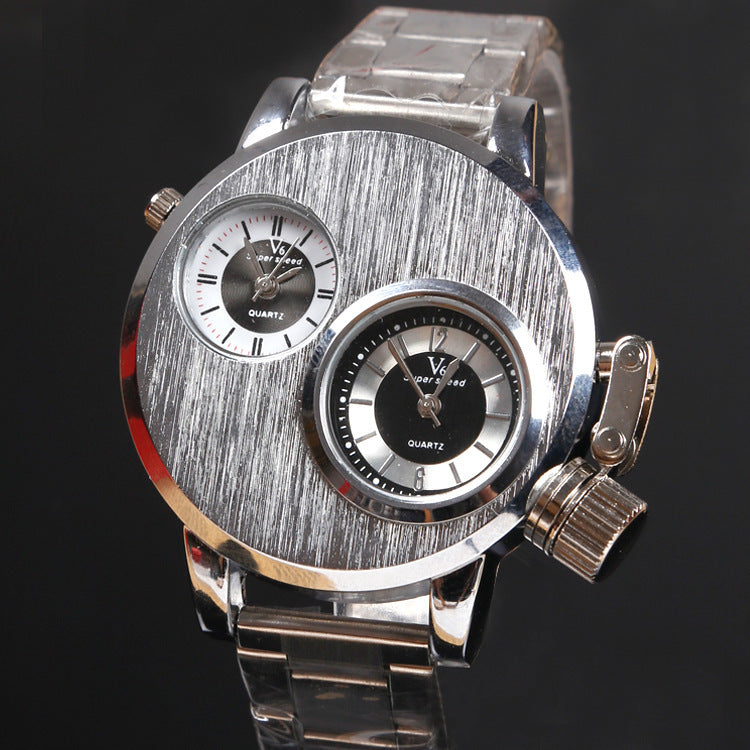 V6 Super Speed: Men's Dual Movement Sport Watch