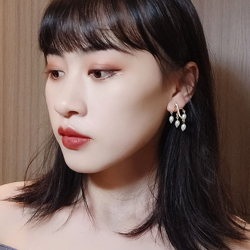 Pearl Branch Earrings