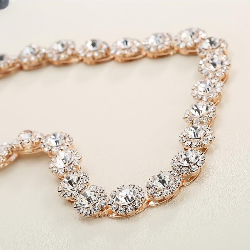 Rhinestone Sunflower Bridal Hair Band