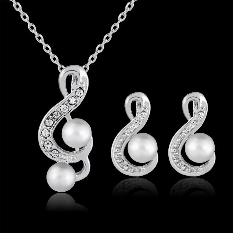 Elegant Pearl Duo Set