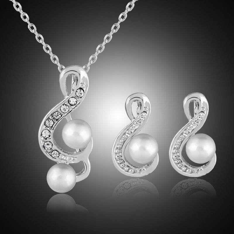 Elegant Pearl Duo Set