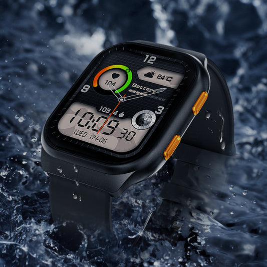 Advanced Health & Communication Smartwatch: Full Touch & Extended Battery