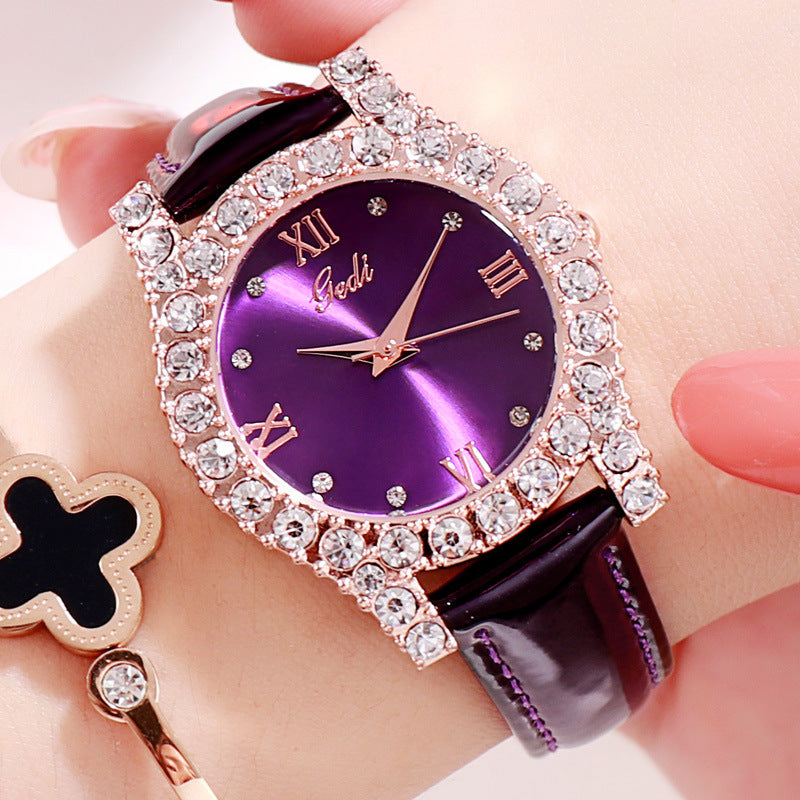 Sophisticated Diamond Casual Watch for Ladies