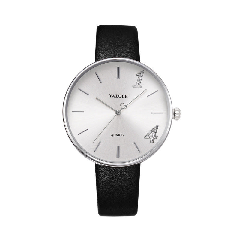 Fashionable Couple's Waterproof Quartz Watches