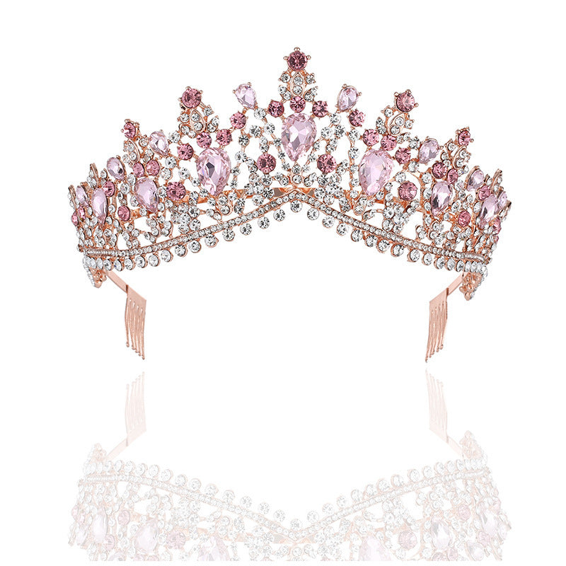 Baroque Bridal Crown Headdress