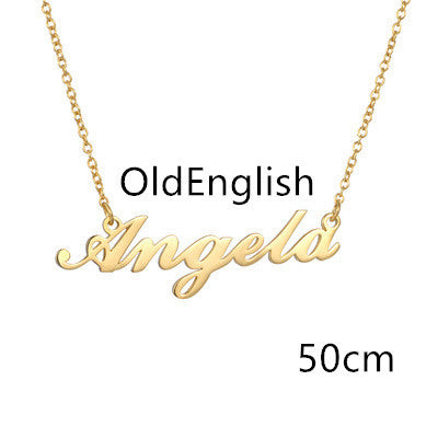 Personalized Custom Name Necklace