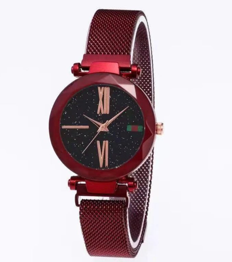 Mesmerizing Starry Sky Diamond Quartz Watch