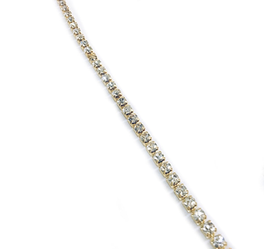 Rhinestone Thigh Leg Chain - Hip Hop Body Bikini Beach Strap