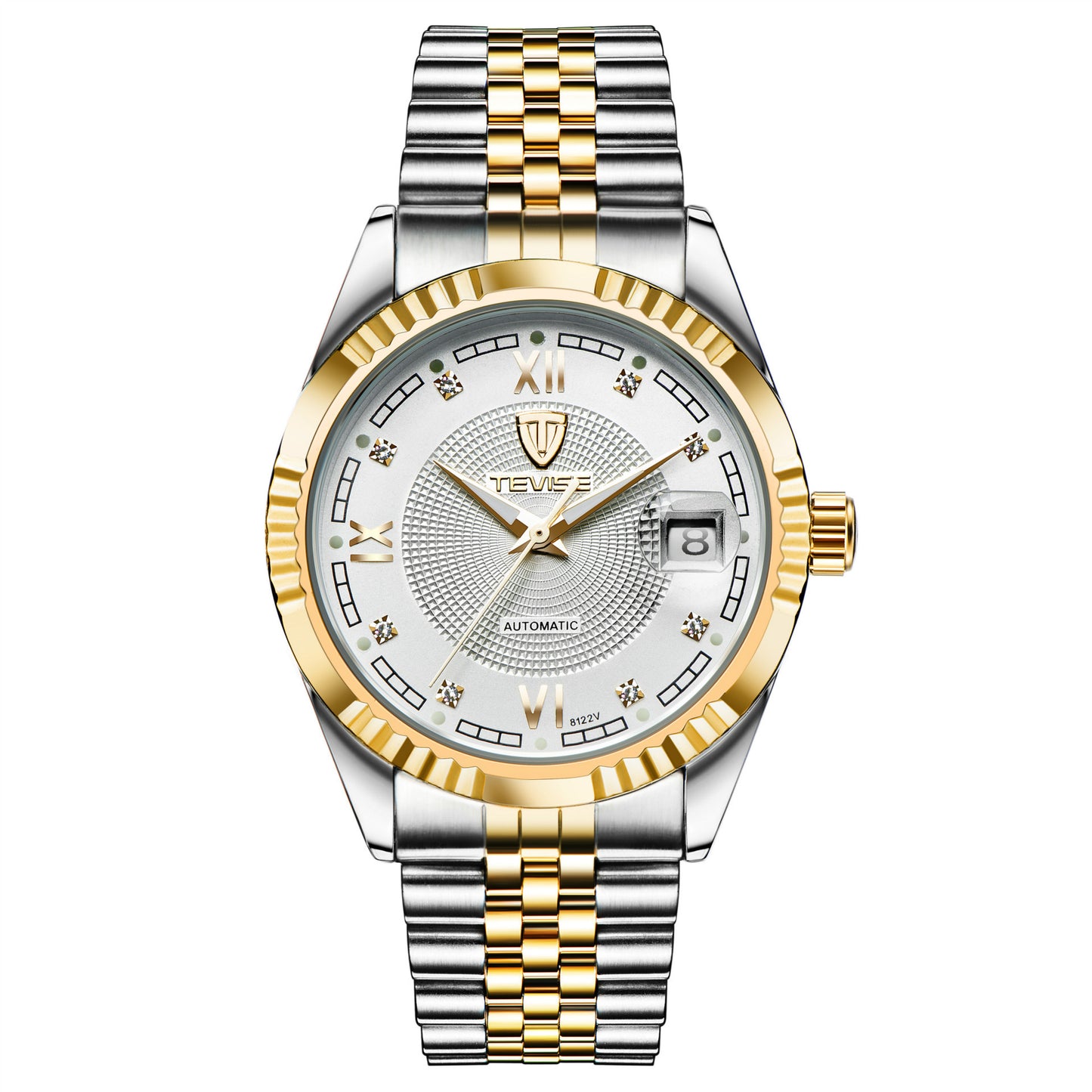 Men's Gold & Silver Automatic Chronometer Watch