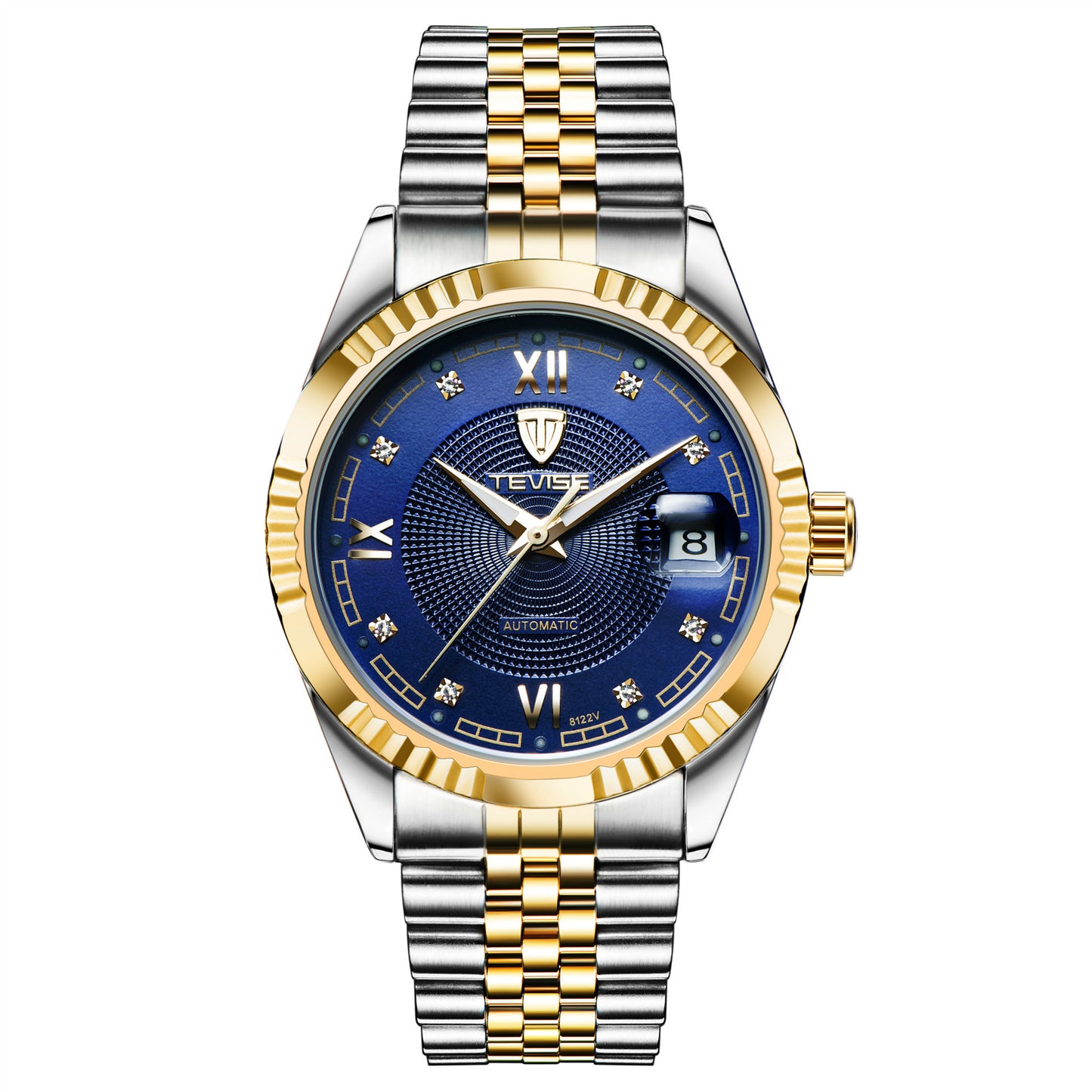 Men's Gold & Silver Automatic Chronometer Watch