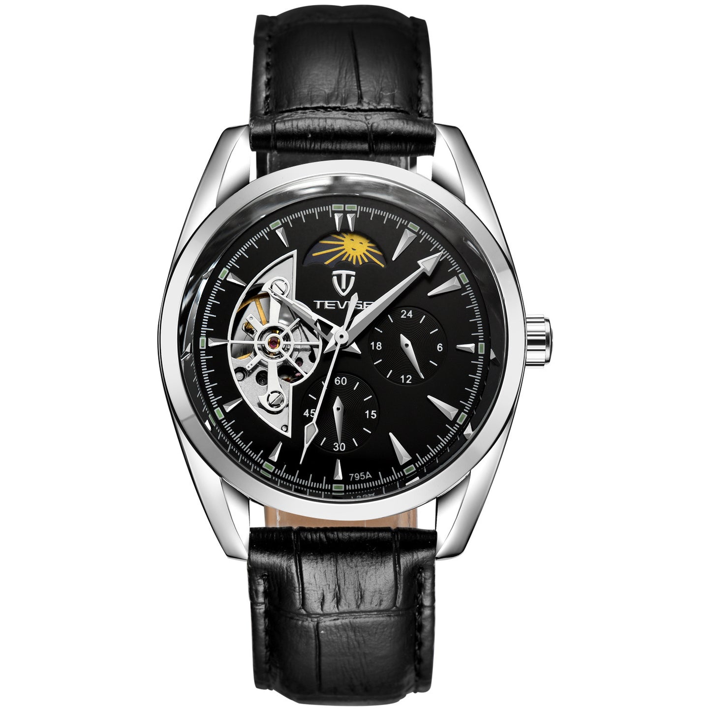 Men's Tourbillon Automatic Mechanical Watch